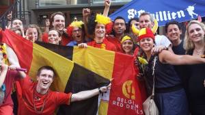 Blijven supporteren voor de Rode Duivels! - Keep cheering for the Belgian Red Devils!